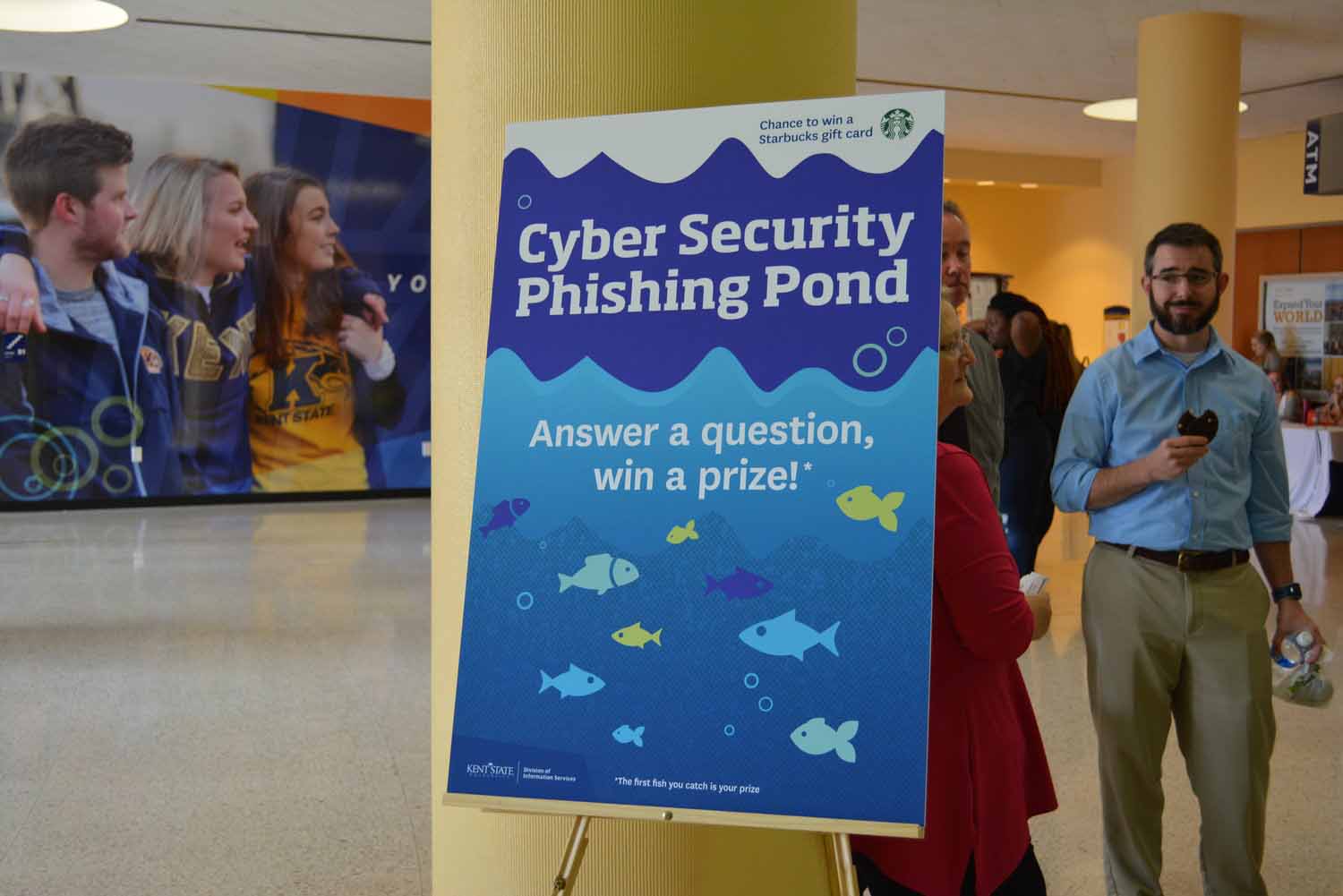 Phishing pond poster